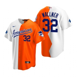 MLB Matt Wallner Split White Orange 2022 All-Star Futures Game Jersey