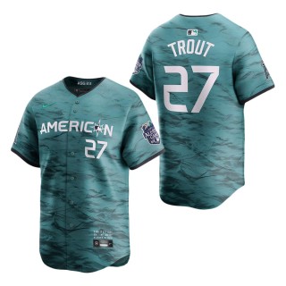 American League Mike Trout Teal 2023 MLB All-Star Game Limited Jersey