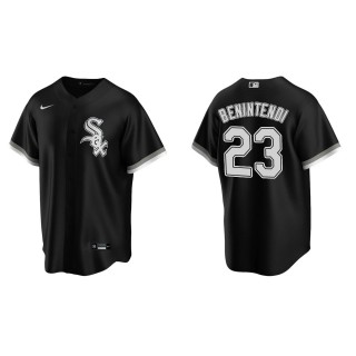 Andrew Benintendi Men's Chicago White Sox Nike Black Alternate Replica Jersey