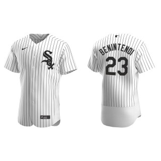 Andrew Benintendi Men's Chicago White Sox Nike White Home Authentic Jersey