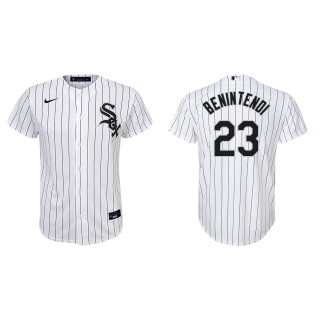 Andrew Benintendi Youth Chicago White Sox Nike White Home Replica Jersey