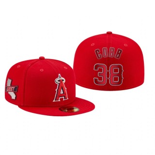 Angels Alex Cobb Red 2021 Little League Classic Cap