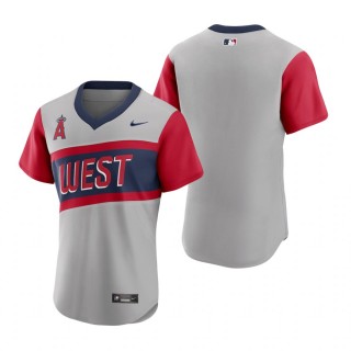 Angels Nike Gray 2021 Little League Classic Jersey