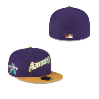 Arizona Diamondbacks Just Caps Tan Tones 59FIFTY Fitted Hat