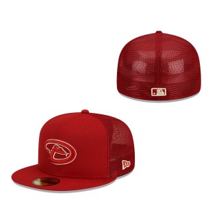 Arizona Diamondbacks 2022 Batting Practice 59FIFTY Fitted Hat Red