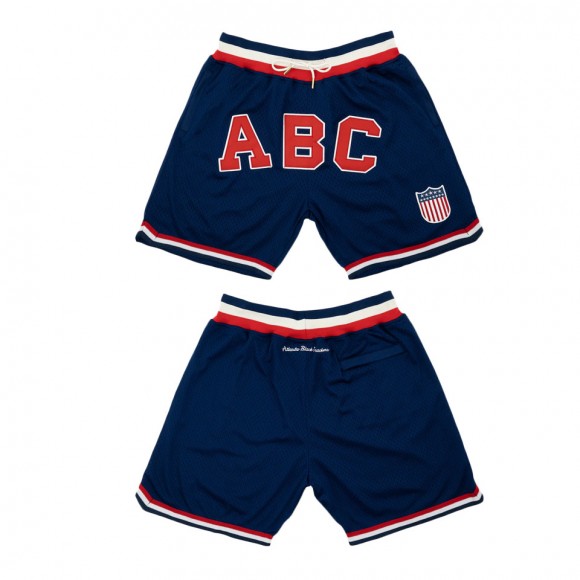 Atlanta Black Crackers Replica Mesh Shorts Navy