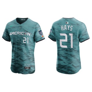 Austin Hays American League Teal 2023 MLB All-Star Game Vapor Premier Elite Jersey