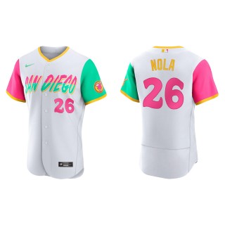 Austin Nola San Diego Padres White 2022 City Connect Authentic Jersey