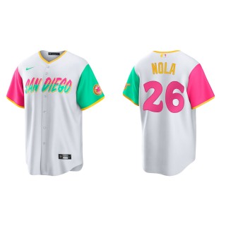 Austin Nola San Diego Padres White 2022 City Connect Replica Jersey