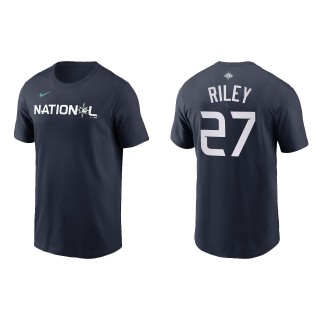 Austin Riley National League Navy 2023 MLB All-Star Game T-Shirt