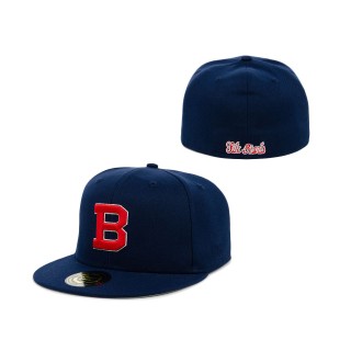 NLB Baltimore Elite Giants Rings & Crwns Navy Team Fitted Hat