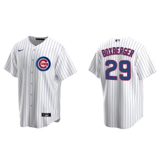 Brad Boxberger Men's Chicago Cubs Nike White Home Replica Jersey