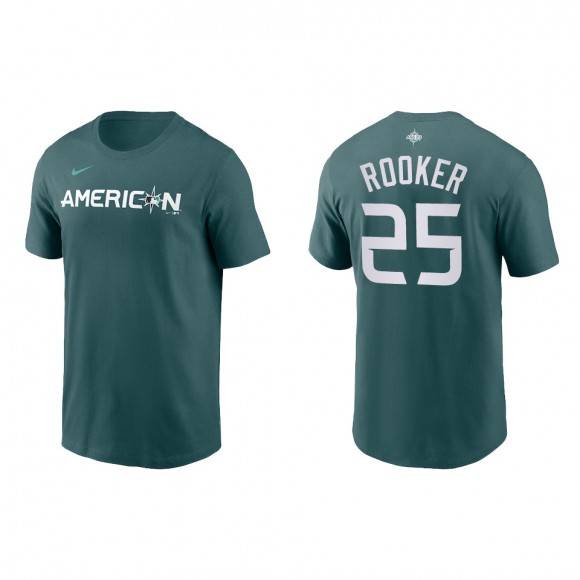 Brent Rooker American League Teal 2023 MLB All-Star Game T-Shirt