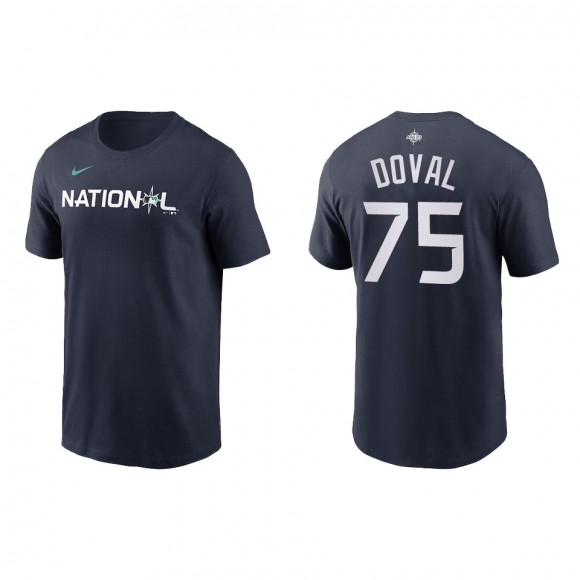 Camilo Doval National League Navy 2023 MLB All-Star Game T-Shirt