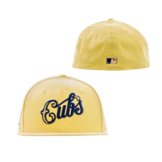 Chicago Cubs Canary Yellows 59FIFTY Fitted Cap