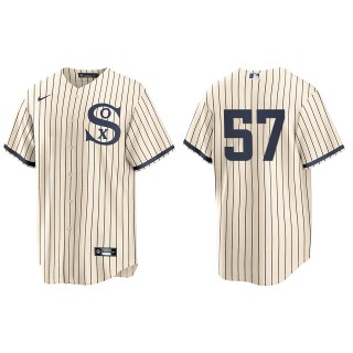 Men's Chicago White Sox Tanner Banks White Field of Dreams Replica Jersey