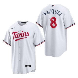 Christian Vazquez Minnesota Twins White Home 2023 Replica Jersey