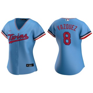 Christian Vazquez Women's Minnesota Twins Nike Light Blue Alternate Replica Jersey