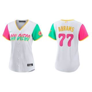 CJ Abrams Women's San Diego Padres White 2022 City Connect Replica Jersey