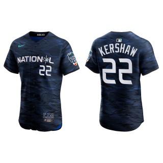 Clayton Kershaw National League Royal 2023 MLB All-Star Game Vapor Premier Elite Jersey