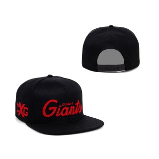 NLB Cuban Giants Rings & Crwns Black Snapback Hat