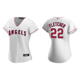 David Fletcher Women's Los Angeles Angels White Replica Jersey