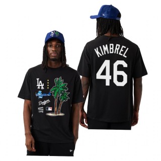 Los Angeles Dodgers Craig Kimbrel Black City Oversize T-Shirt