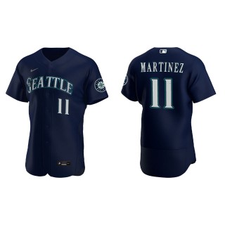 Edgar Martinez Seattle Mariners Navy Alternate Authentic Jersey