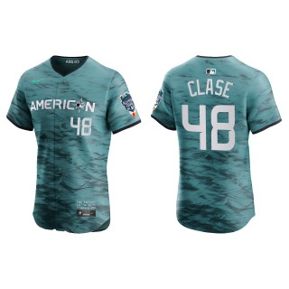 Emmanuel Clase American League Teal 2023 MLB All-Star Game Vapor Premier Elite Jersey