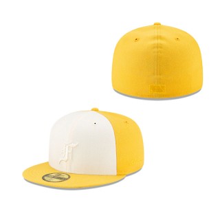 Essentials by Fear Of God Gold 59FIFTY Fitted Hat