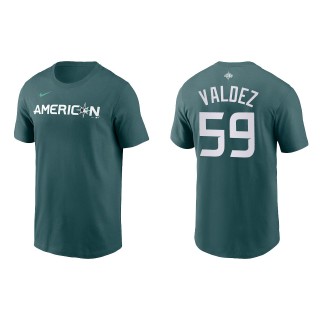 Framber Valdez American League Teal 2023 MLB All-Star Game T-Shirt