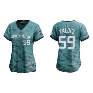 Framber Valdez Women American League Teal 2023 MLB All-Star Game Limited Jersey