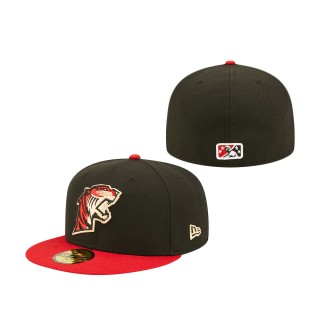 Fresno Grizzlies Black Tigers Theme Night 59FIFTY Fitted Hat