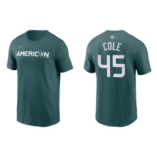 Gerrit Cole American League Teal 2023 MLB All-Star Game T-Shirt