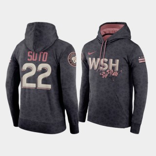 #22 Juan Soto Washington Nationals 2022 City Connect Men's Hoodie - Gray