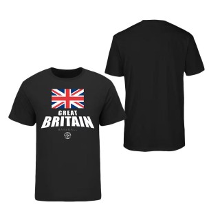 Men's Great Britain Baseball LEGENDS Black 2023 World Baseball Classic Federation T-Shirt