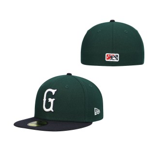 Greenville Drive Green Authentic Collection Team Alternate 59FIFTY Fitted Hat