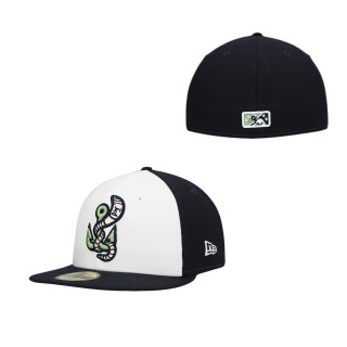 Men's Gwinnett Stripers White Authentic Collection Team Alternate 59FIFTY Fitted Hat