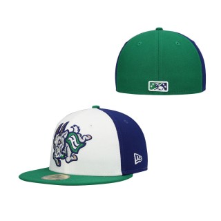 Hartford Yard Goats White Authentic Collection Team Alternate 59FIFTY Fitted Hat