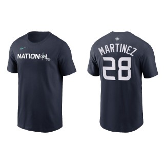 J.D. Martinez National League Navy 2023 MLB All-Star Game T-Shirt