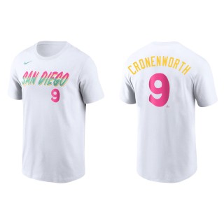 Jake Cronenworth San Diego Padres White 2022 City Connect Name & Number T-Shirt