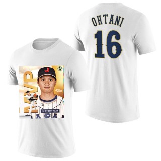 Japan Baseball MVP Shohei Ohtani White 2023 World Baseball Classic Champions T-Shirt