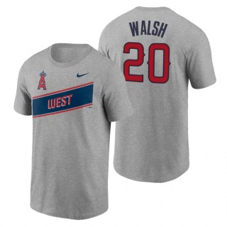 Jared Walsh Angels 2021 Little League Classic Gray T-Shirt