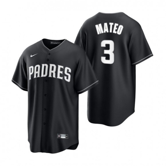 Jorge Mateo Padres Nike Black White 2021 All Black Fashion Replica Jersey