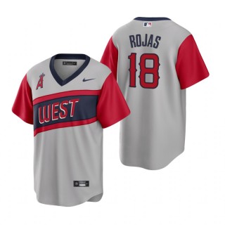 Angels Jose Rojas Nike Gray 2021 Little League Classic Road Replica Jersey