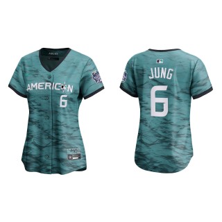 Josh Jung Women American League Teal 2023 MLB All-Star Game Limited Jersey