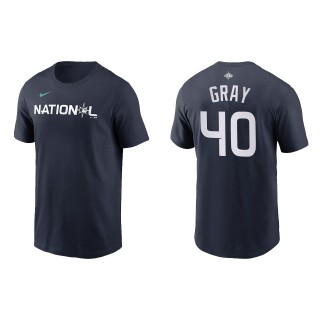 Josiah Gray National League Navy 2023 MLB All-Star Game T-Shirt