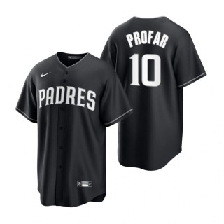 Jurickson Profar Padres Nike Black White 2021 All Black Fashion Replica Jersey