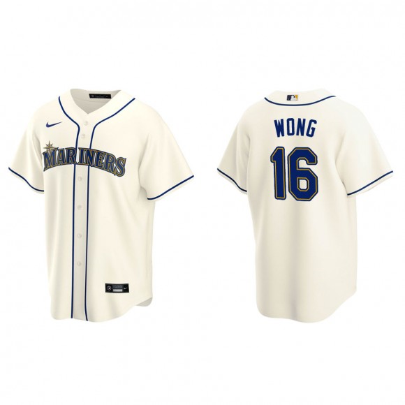 Kolten Wong Men's Seattle Mariners Nike Cream Alternate Replica Jersey