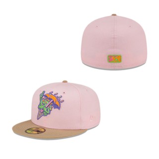 Lehigh Valley Ironpigs Sherbet 59FIFTY Fitted Hat